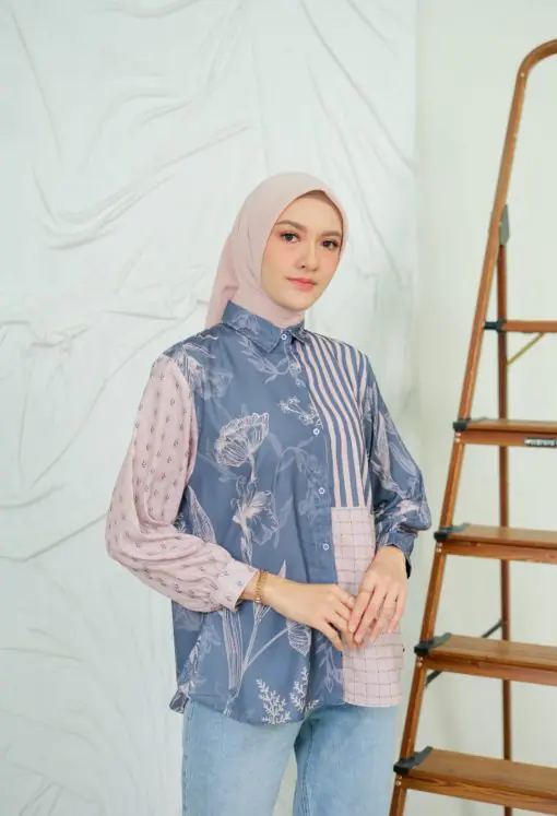 AUBREY Blouse by Eyberli - Gambar 8