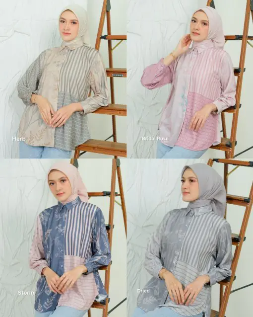 AUBREY Blouse by Eyberli - Gambar 2