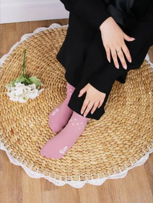 Kaos Kaki Sashee Polka Tumit Pendek - Gambar 3
