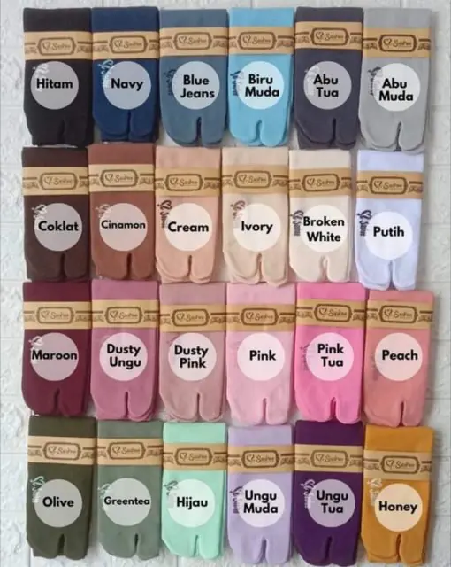 Kaos Kaki Sashee Jempol Polos - Gambar 3