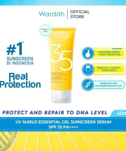 Wardah UV Shield Essential Gel Sunscreen Serum SPF 35