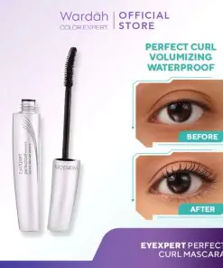Wardah EyeXpert Perfectcurl Mascara - Maskara Waterproof Melentikkan