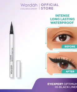 Wardah EyeXpert Optimum Hi-Black Liner - Eyeliner Spidol Waterproof