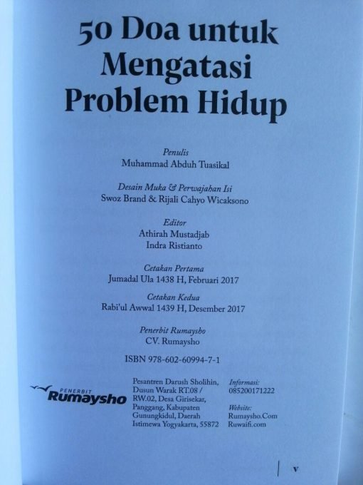 50 Do'a Mengatasi Problem Hidup by RUMAYSHO - Gambar 4
