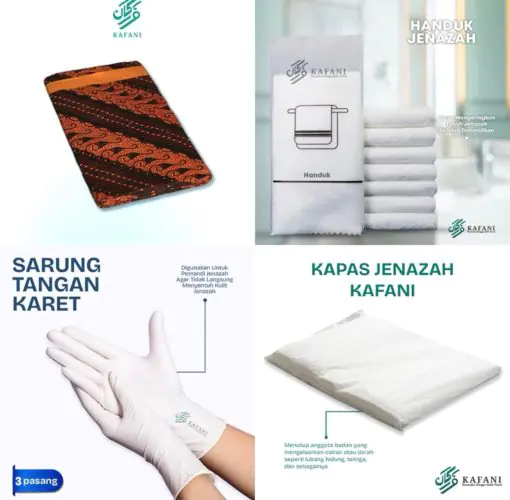 Paket Kain Kafan Akhwat - Gambar 4