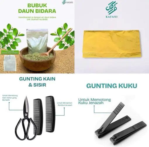 Paket Kain Kafan Akhwat - Gambar 5