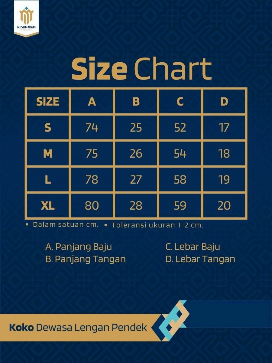 Koko Saleem Koko  Lengan Pendek - Gambar 7