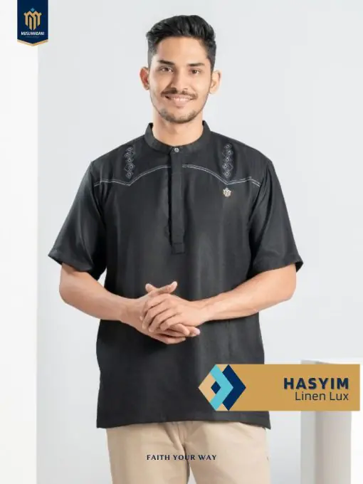 Koko Hasyim Lengan Pendek - Gambar 2
