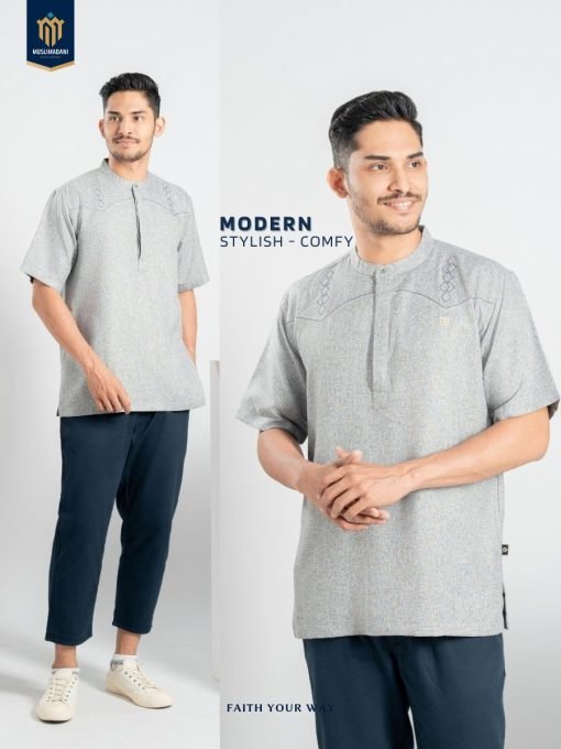 Koko Hasyim Lengan Pendek - Gambar 3