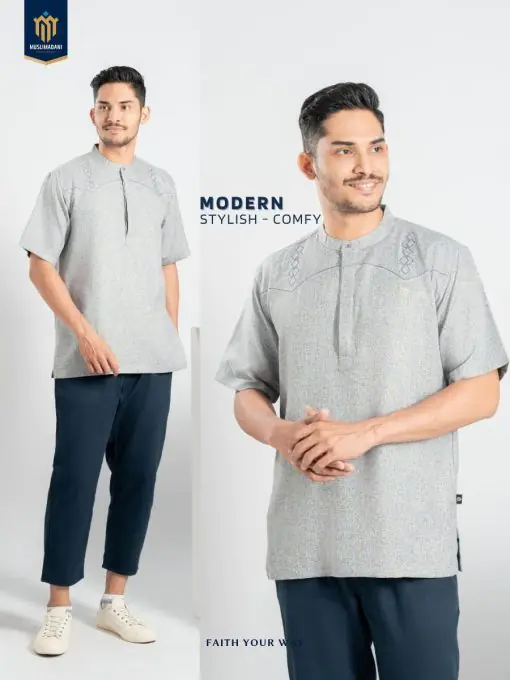 Koko Hasyim Lengan Pendek - Gambar 3