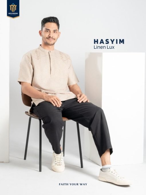 Koko Hasyim Lengan Pendek - Gambar 4
