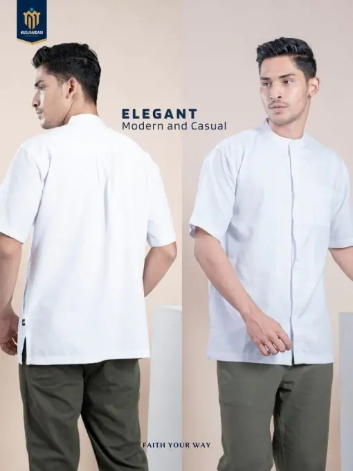 Koko Saleem Koko  Lengan Pendek - Gambar 3