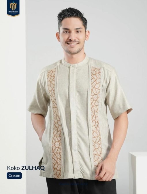 Koko Zulhaq Dewasa Lengan Pendek