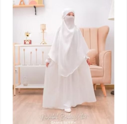 Gamis Syar'i Anak Nusaibah - Gambar 2