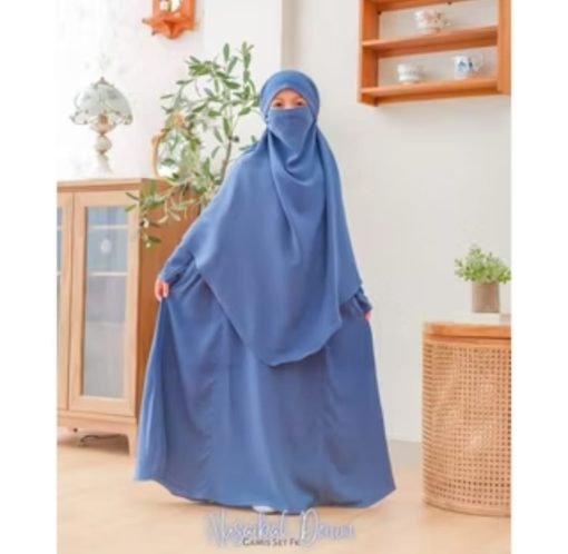 Gamis Syar'i Anak Nusaibah - Gambar 3