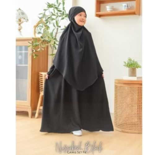 Gamis Syar'i Anak Nusaibah - Gambar 4