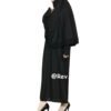 Gamis Ihrom Hitam Lengkap