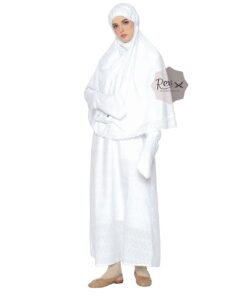 Gamis Ihrom Putih Lengkap