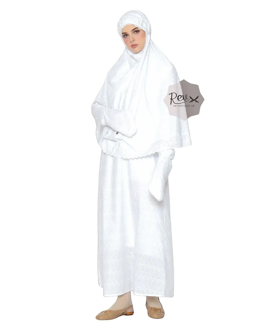 Gamis Ihrom Putih Lengkap