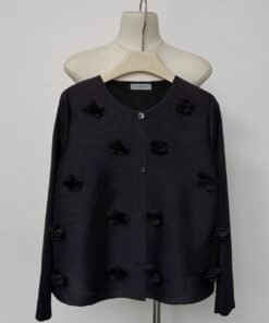 Blossom Pleats Blouse by Gonegani
