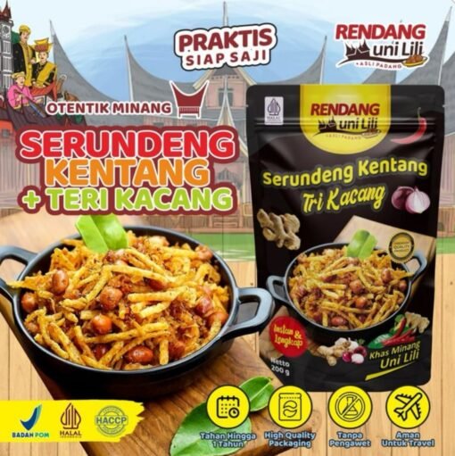 Serundeng Kentang Teri Kacang by Rendang Uni Lili