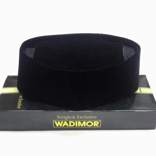 Peci Songkok Kopiah Wadimor AC Hitam - Gambar 5