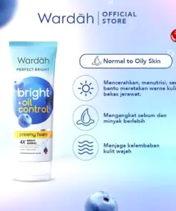 Alternative view of Wardah Perfect Bright Creamy Foam Bright + Oil Control