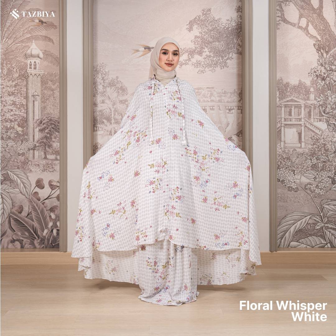 Mukenah Floral Whisper Tea - Gambar 2