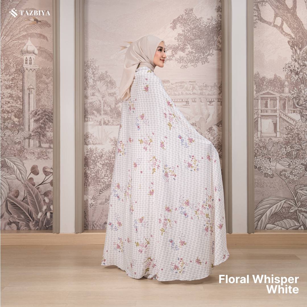 Mukenah Floral Whisper Tea - Gambar 3