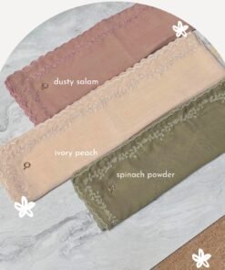 Alternative view of Heritage - Hijab Sulam Moringa Classic by Ghaniea